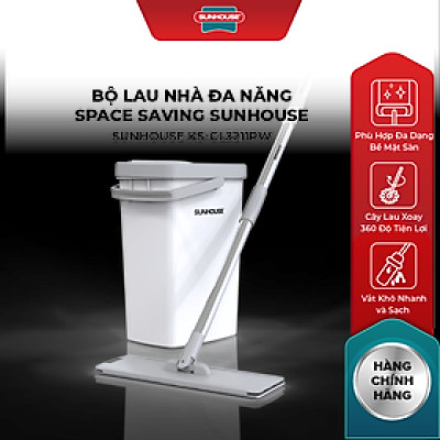 Bộ lau nhà đa năng Space Saving Sunhouse KS-CL3211P