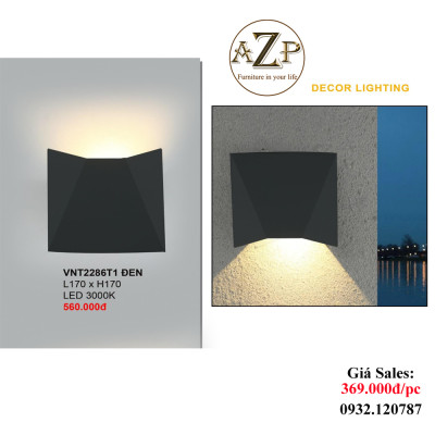AZP - ĐÈN ỐP VÁCH / ĐÈN TRANG TRÍ / ĐÈN TREO TƯỜNG PHÒNG KHÁCH, PHÒNG NGỦ, NHÀ HÀNG, KHÁCH SẠN AZP-VNT2286T1 phong cách đương đại, hàng nhập khẩu AZP