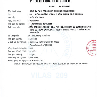 [Can 10L tiết kiệm] Nước rửa chén hữu cơ enzyme sinh học dứa Fuwa3e 10L