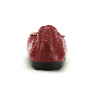 Giày nữ búp bê da bò Huy Hoàng màu đỏ đô, cam, tím HC7909-10-11