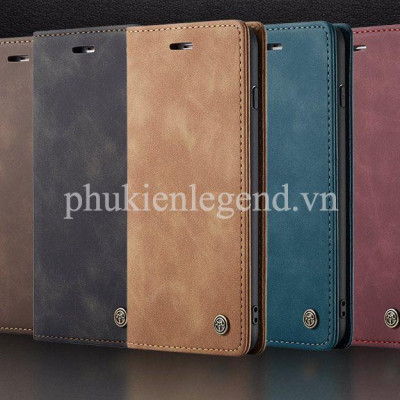 Bao da dạng ví dành cho iPhone SE 2020 / Iphone 7/8 chính hãng Caseme , dạng ví da cao cấp có ngăn đựng thẻ đựng tiền tiện dụng - Hàng chính hãng