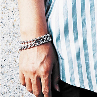 Set vòng tay cặp đôi phong cách Âu Mỹ tối giản nam nữ