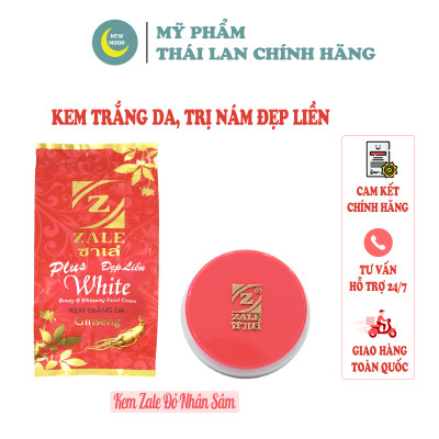 Kem Dưỡng Trắng Da Z ZALE ĐỎ NHÂN SÂM 6g Tẩy Nám Tàn Nhang Che Khuyết Điểm - BỘ 12 HỦ