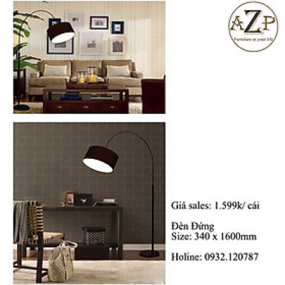 ĐÈN ĐỨNG / ĐÈN TRANG TRÍ / ĐÈN PHÒNG KHÁCH AZP-DC527 phong cách đương đại, hàng nhập khẩu AZP