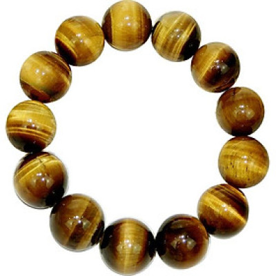 Vòng Tay Phong Thủy Mắt Hổ Nâu Vàng