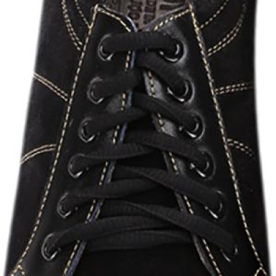 Giày Nam Thể Thao Đế Xu Cột Dây Huy Hoàng HT7748 - Đen