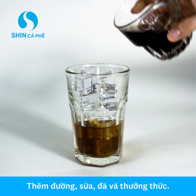 Cà phê Sơn La Blend - SHIN Cà Phê - Túi Nhúng - Hộp 10 gói