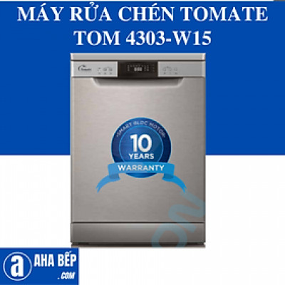MÁY RỬA CHÉN TOMATE TOM 4303-W15. Hàng Chính Hãng