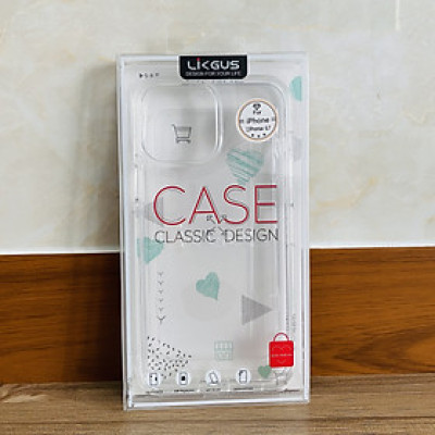 Ốp lưng iPhone 13 Pro Max Likgus trong suốt không ố vàng - Hàng chính hãng