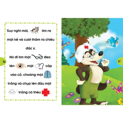 Sách - Phát Triển Tư Duy Và Ngôn Ngữ Cho Bé - Truyện Đọc Bằng Hình Ảnh - Truyện Ngụ Ngôn Thế Giới Đặc Sắc - Combo 2 Cuốn - Việt Thư