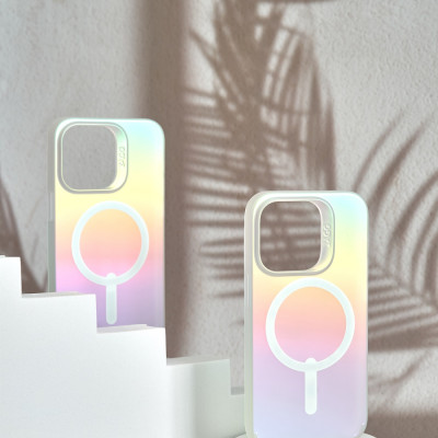 Ốp lưng IP14 series - ZAGG Matte Iridescent Snap - Hàng chính hãng