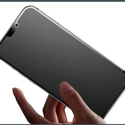 Kính Cường Lực Có Khung Dán Kính Mờ Chống Bám Vân Tay GOR cho Samsung Galaxy S25 Ultra - Hàng Chính Hãng