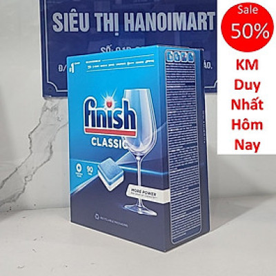 Viên rửa chén cao cấp FINISH Classic - Dành cho máy - Nhập khẩu từ Đức
