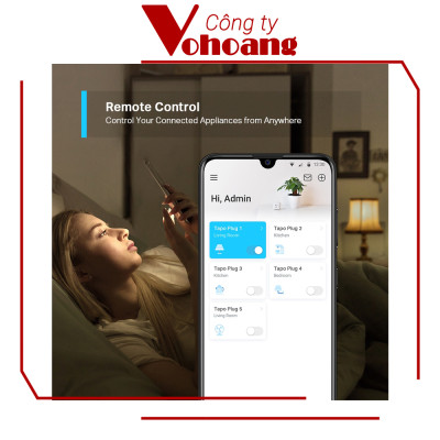 Ổ Cắm WiFi Thông Minh TP-Link Tapo P105 Điều Khiển Từ Xa - Hàng Chính Hãng