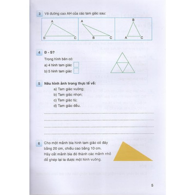 Sách - Thực hành và phát triển năng lực Toán 5 tập 2 (Biên soạn theo chương trình GDPT 2018)