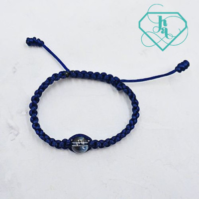 Vòng thắt dây thạch anh khói VTD-05