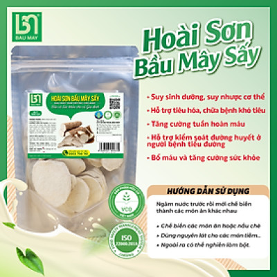 Hoài Sơn Bầu Mây Sấy Lát- Hỗ trợ tăng cường sức khỏe cho người đang bị yếu, suy nhược cơ thể.