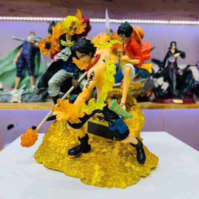 Mô hình One Piece : Combo 3 anh em Luffy Sabo Ace