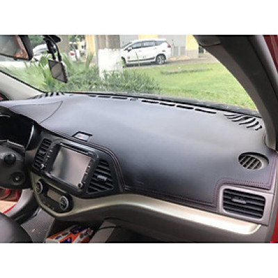 Thảm Taplo Da Vân Carbon Cao Cấp Dành Cho Xe KIA Morning (2012-2020)