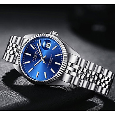 Đồng Hồ Nam Cadisen C8053M2 Chính Hãng Full Box Chống Nước Kính Chống Xước Dây Thép BH 2 Năm Máy Cơ