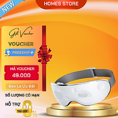 Máy Massage Mắt Xiaomi Jeeback E9 Tích Hợp Nghe Nhạc Chế Độ Massage 3D Dễ Chịu - Hàng Chính Hãng