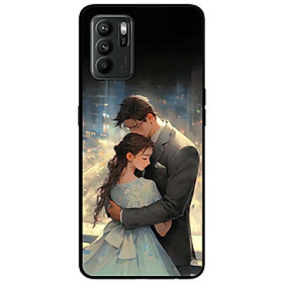 Ốp lưng cho Oppo Reno 2Z - 2F - Reno 6Z - Reno 7Z 5G - 8Z 5G - Reno 8T 4G - Reno 8T 5G - Couple Ôm Nhau - Hàng Chính Hãng