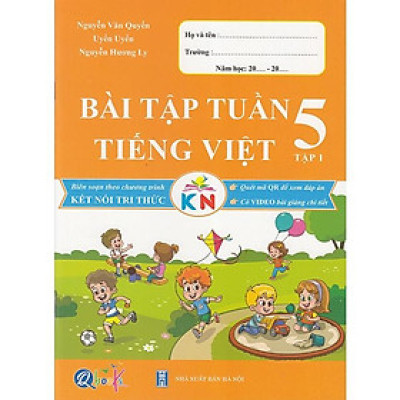 Sách - Bài tập Tuần Tiếng Việt 5 tập 1 (Kết nối)