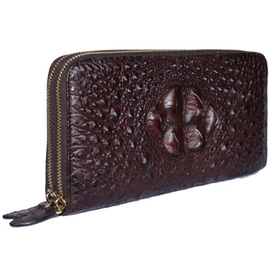 Ví nữ da cá sấu nhiều loại màu nâu đất HJ93726-31-37-41-62 