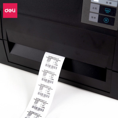 Giấy Decal Nhiệt In Nhãn, Minicode, Đơn Hàng TMĐT Deli -  Cuộn 325 Tờ 10x15cm - Dùng Cho Bill, Mã Vạch, Hóa Đơn, Livestream, Kinh Doanh Online - Không Phai Mực - Hàng Chính Hãng - 12308