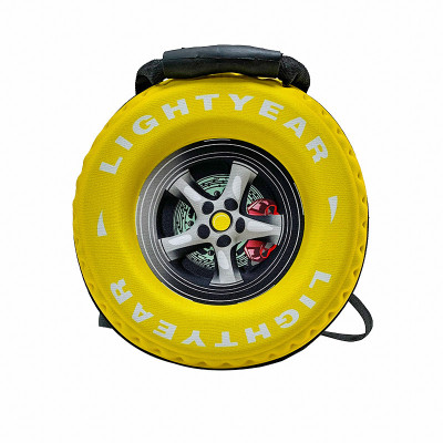 Balo Cho Bé Từ 1 Đến 6 Tuổi Đi Học hình lốp xe ô tô Chống Thấm Nước - BEE GEE HS1036A