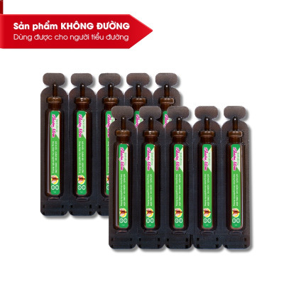 Bình Đông Thiên Môn Không đường ống 10ml - Giảm ho, Giảm đờm, Bổ phổi dạng ống tiện lợi