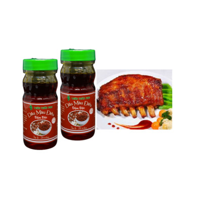 Combo 6 chai Màu Dầu Điều Đậm Đặc 100ml Thiên Thiên Food