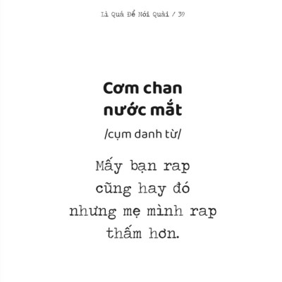 Lì Quá Để Nói Quài