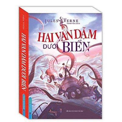 Sách - Hai Vạn Dặm Dưới Đáy Biển - Bìa Mềm - Jules Verne - Minh Thắng