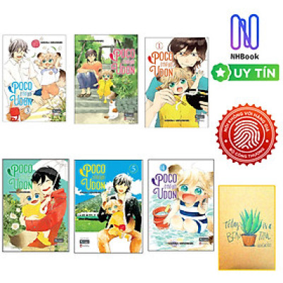 Combo Poco Ở Thế Giới Udon ( Tập 1 -Tập 6 )- Tặng kèm sổ tay xương rồng