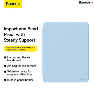 Bao da nam châm Baseus Minimalist Series Magnetic Protective Case/ Stand Cho iPad 10.2 (2019/ 2020/ 2021) ARJS- hàng chính hãng