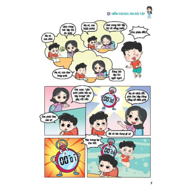 Sách - Truyện Tranh Tâm Lý Học Đường - Bí Quyết Học Tập Bứt Phá - Minh Thắng