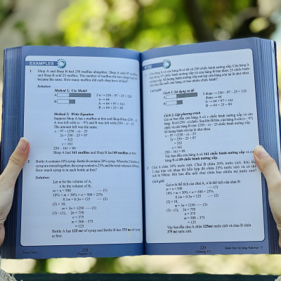 Combo sách Đánh thức tài năng toán học 5 và 50 thủ thuật toán ( 2 cuốn ), sách kiến thức toán học lớp 5 lớp 6 - Hiệu sách Genbooks