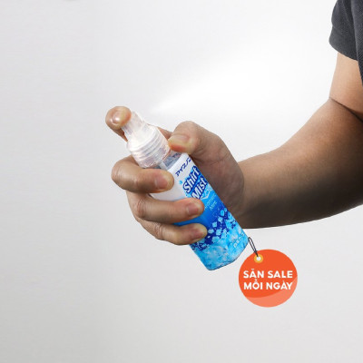 Xịt Lạnh Quần Áo Làm Mát Cơ Thể Hakugen Nhật Bản Hương Bạc Hà Thơm Mát Lạnh 300ml