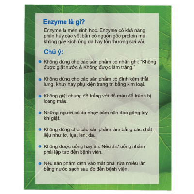 Combo 03 hộp Bột Tẩy Quần Áo Thiên Nhiên Baking Soda (12g x 5 gói)