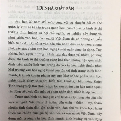Nâng cao nhu cầu thẩm mỹ trong hoạt động nghệ thuật ở Việt Nam hiện nay