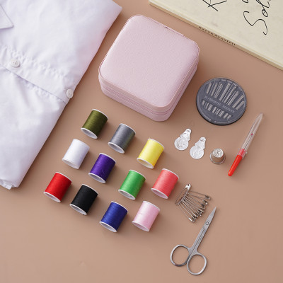 Bộ May Vá Quần Áo Đa Năng Cho Gia Đình KUNBE Kèm Hộp Đựng Kim Chỉ