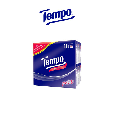 Combo 2 Lốc Khăn Giấy Bỏ Túi Tempo Petit (Lốc 18 Gói) - Không Mùi