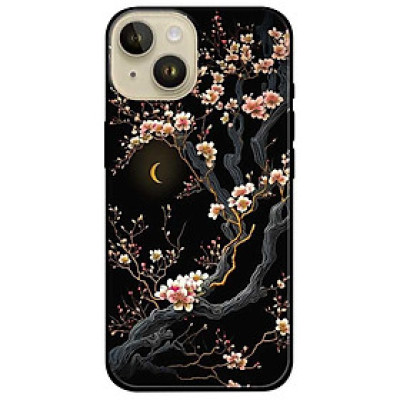 Ốp lưng cho IPhone 15 - 15 Plus - 15 Pro - 15 Pro Max - 16 - 16 Plus - 16 Pro - 16 Pro Max - Đào Đêm Đẹp - Hàng Chính Hãng