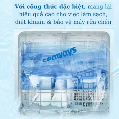 Chai nước vệ sinh máy rửa chén Seaways - 250ml