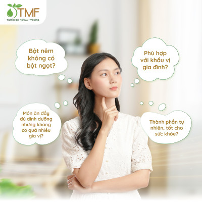 Combo 2 gói Bột Nêm Ngưu Báng 200g thuần chay không bột ngọt cho bé ăn dặm TÂM MINH FOODS