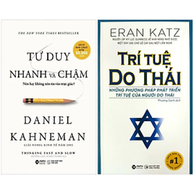Combo Sách Tư Duy Nhanh Và Chậm + Trí Tuệ Do Thái (Bộ 2 Cuốn)
