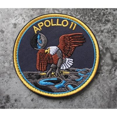 Patch vải velcro NASA dán ba lô, nón , quần áo , túi xách