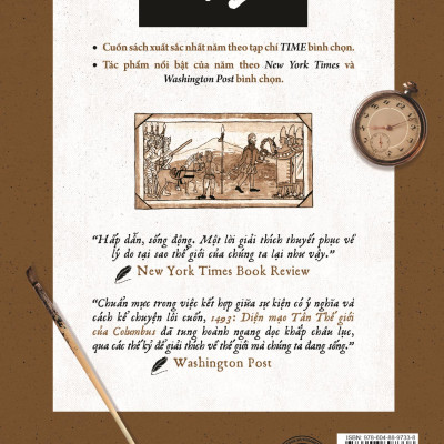 1493: Diện Mạo Tân Thế Giới Của Columbus (*** Sách Chính Hãng ***)