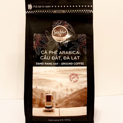 Cà phê Arabica Cầu Đất, Đà Lạt- 100% cà phê nguyên chất 500 g
